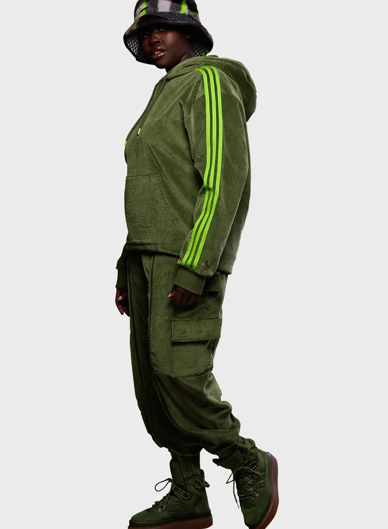 Adidas Ivy Park Corduroy Zipper Pants