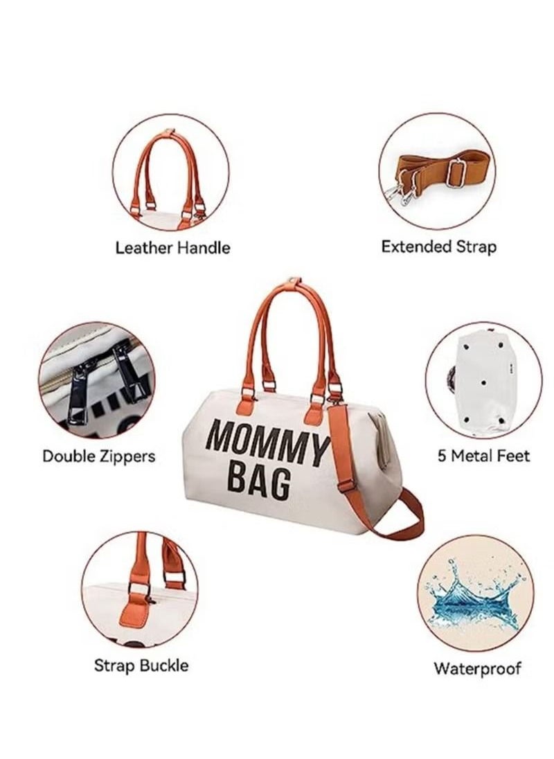 Gonice Diaper Bag Tote with .3 Organizers, Mommy Bag for Hospital, Large Capacity Waterproof Baby Bag for Mom Travel  - Image 3