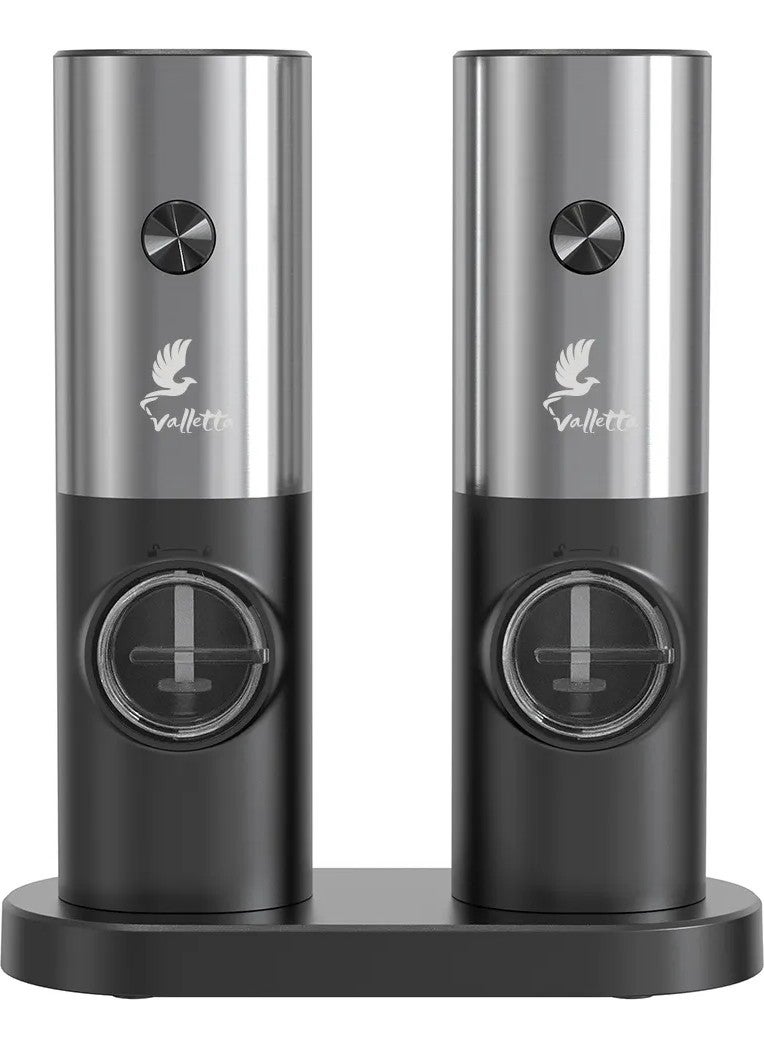 Valletta - VLT1566 OLINDA 2-PIECE STAND AND BATTERY-OPERATED AUTOMATIC SPICE DISPENSER - Image 1