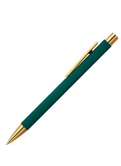 FABER-CASTELL Faber-Castell Neo Slim Ballpoint Pen Lead Thickness B Gold Rainforest, The line width B ensures a pleasant and highly visible writing, ideal for notes and writing work  - Image 1