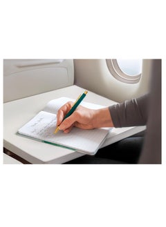 FABER-CASTELL Faber-Castell Neo Slim Ballpoint Pen Lead Thickness B Gold Rainforest, The line width B ensures a pleasant and highly visible writing, ideal for notes and writing work  - Image 3