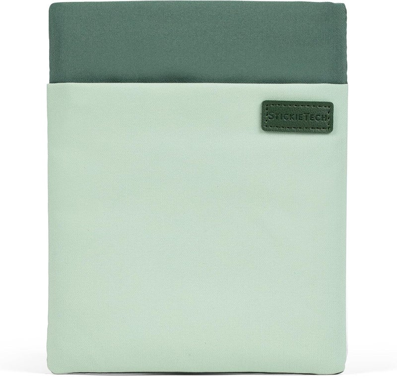 حقيبة غلاف Kindle من | مصنوعة من مادة مقاومة للماء | متوافقة مع Kindle Basic 6" و Kindle Paperwhite 6.8" | حقيبة مبطنة مزودة بجيبين مخفيين بسحاب (تصميم الأخضر الدائم) - Image 1