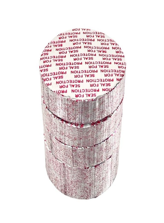 Smartpack رقائق ألومنيوم SMART PACK لتغليف عبوات بلاستيكية شفافة من مادة PET | تغليف الزجاجات، رقائق فضية | بطانة مانعة للتسرب قطعة واحدة | نوع PET، مقاس 60 مم، عبوة من 1000 قطعة - Image 1