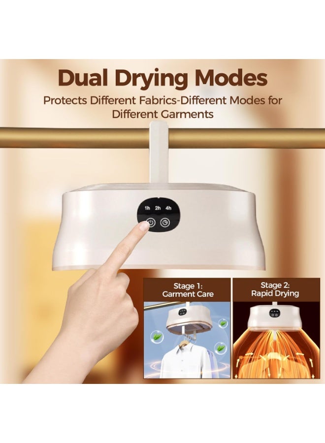 Portable Clothes Dryer, Electric Mini Drying Machine with Timer and Dry Bag, Compact Laundry Dryer for Quickly Drying Socks, Underwear, Baby Clothes for Travel Hotel Apartments Use - Image 3