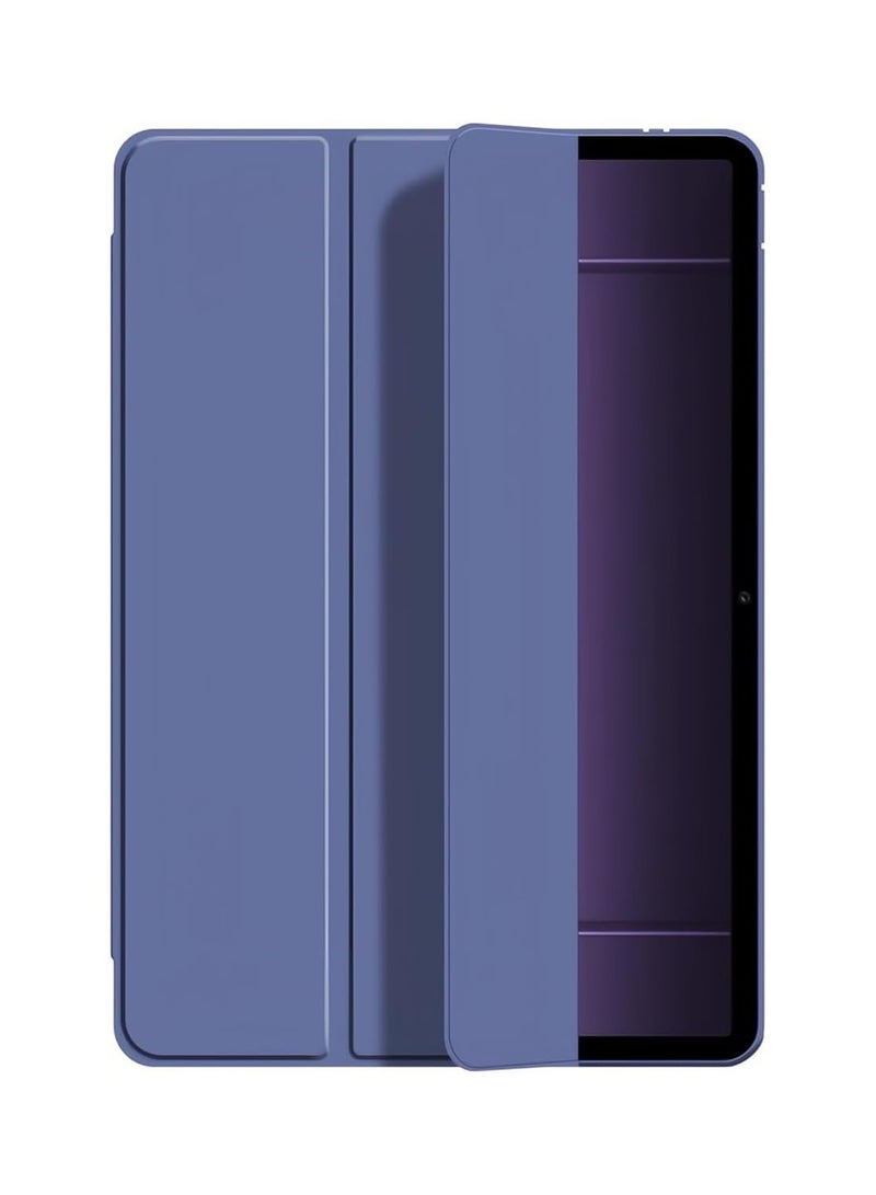 Protective case compatible with the 2025 OnePlus Pad 3 13.2-inch tablet. Slim tri-fold stand case. Soft silicone smart flip cover. Auto wake/sleep.