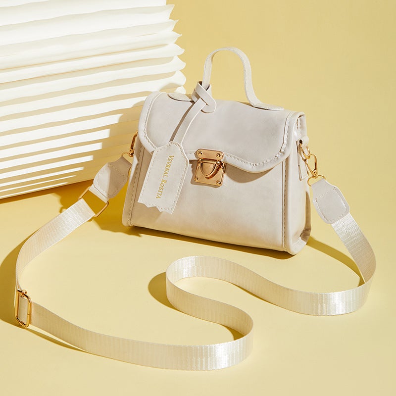 Women's Designer Style Small Square Crossbody Bag - Image 2