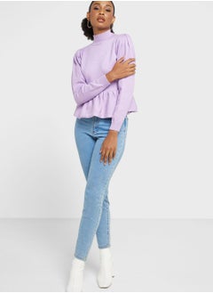 ELLA Peplum Detail Sweater  - Image 4