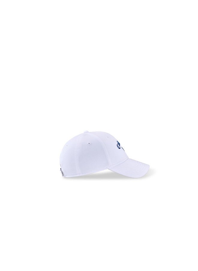 Callaway - Unisex Adult Baseball Cap, White/Deep Cobalt - Image 1