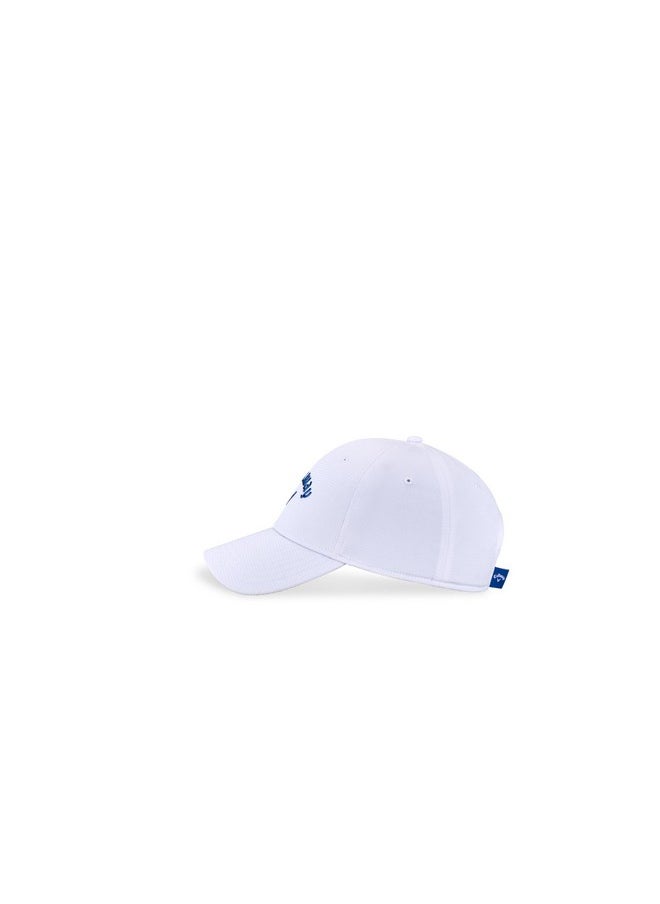 Callaway - Unisex Adult Baseball Cap, White/Deep Cobalt - Image 1