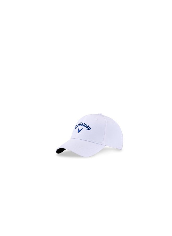 Callaway - Unisex Adult Baseball Cap, White/Deep Cobalt - Image 1