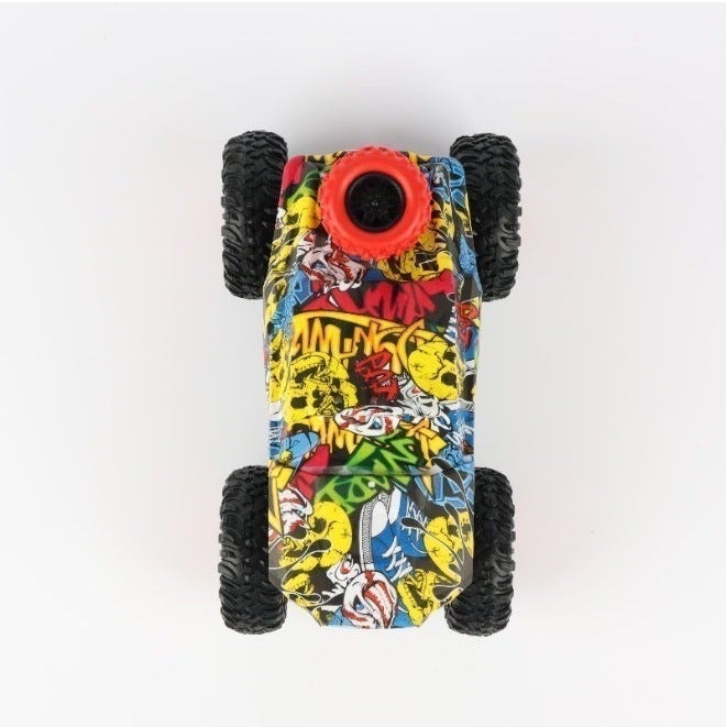 O2. 1:20 Scale Battery-Powered Remote Control Climbing Car with Rubber Tires and Shock Absorption – R/C Forward and Backward Off-Road Toy Vehicle for Kids Age 3+ - Image 5