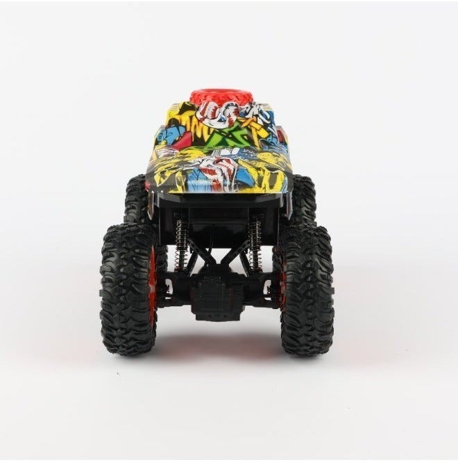 O2. 1:20 Scale Battery-Powered Remote Control Climbing Car with Rubber Tires and Shock Absorption – R/C Forward and Backward Off-Road Toy Vehicle for Kids Age 3+ - Image 4