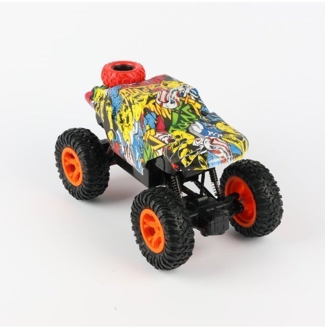 O2. 1:20 Scale Battery-Powered Remote Control Climbing Car with Rubber Tires and Shock Absorption – R/C Forward and Backward Off-Road Toy Vehicle for Kids Age 3+ - Image 2