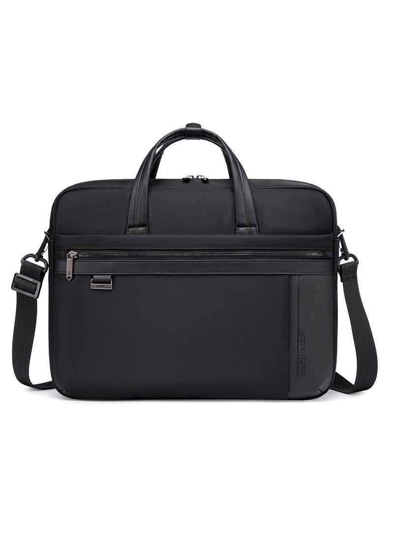 ARCTIC HUNTER Professional Business Laptop Bag, Durable School Office Briefcase with Laptop Compartment for Men, Black - Image 1