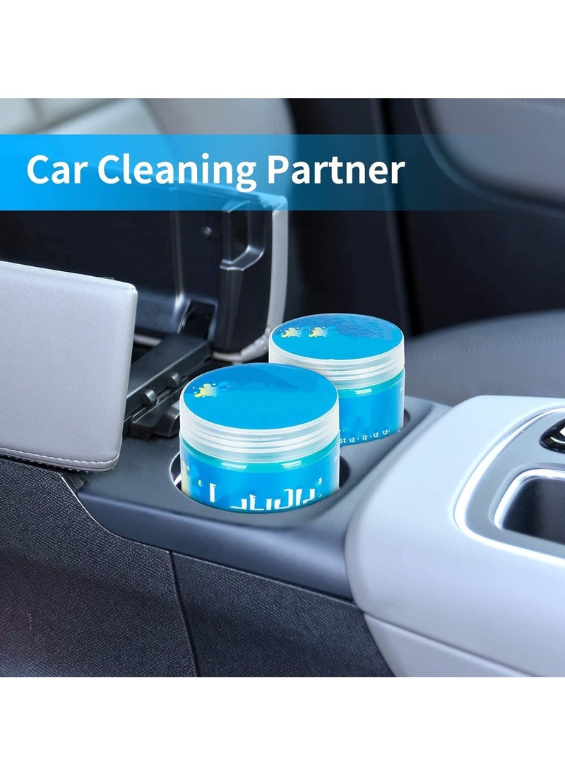 M MIAOYAN - Car Cleaning Gel Universal Detailing Kit Automotive Dust Car Crevice Cleaner Slime Auto Air Vent Interior Detail Removal for Car Putty Cleaning Keyboard Cleaner Car Accessories Blue - Image 1