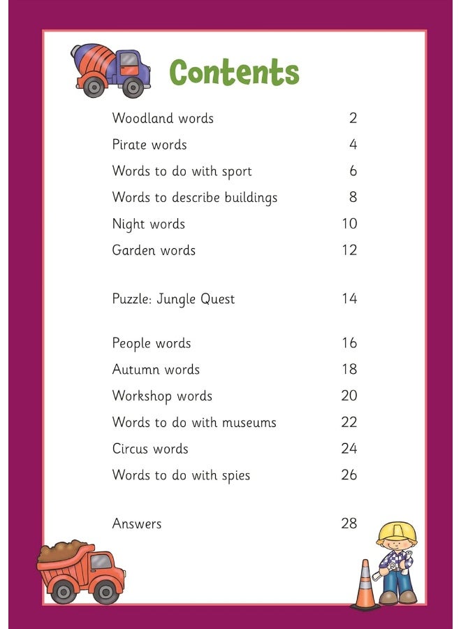 Vocabulary Activity Book for Ages 5-7 - Image 3