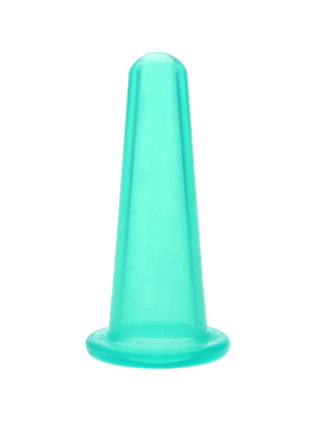 Loquat Silicone Body Massage Cup Blue 3.6 x 8cm - Image 1