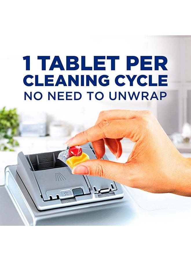 Finish - Powerball Dishwasher Detergent All in One Tablets Lemon Sparkle 12 Tabs - Image 1