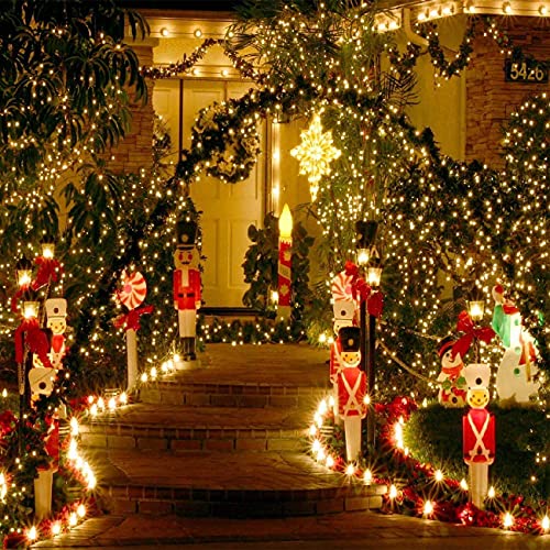 AERYS Solar Fairy String Light Outdoor, 39 Ft 100 LED with Inbuilt Rechargeable Battery IP65 Waterproof 8 Modes (Copper Wires, Sturdy Quality) for Garden Yard Diwali &Home Decor led Lights - Image 4