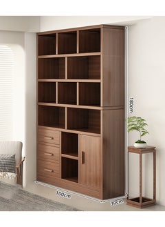 keke Multi-Layer Storage Bookshelf Rack Stylish Living Room Home Storage & Display Cabinet  - Image 2