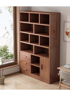 keke Multi-Layer Storage Bookshelf Rack Stylish Living Room Home Storage & Display Cabinet  - Image 3