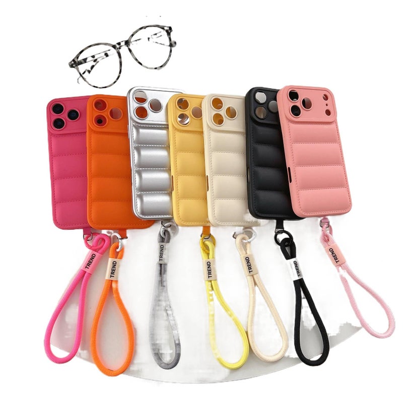 Protective Case | Black | Drop Protection | Lanyard | Shockproof Cover for iPhone 15 / 15 Plus / 15 Pro / 15 Pro Max - Image 2