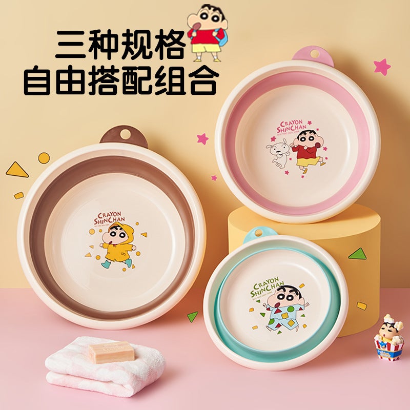 Crayon Shin-chan Foldable Baby Bath Basin - Image 1