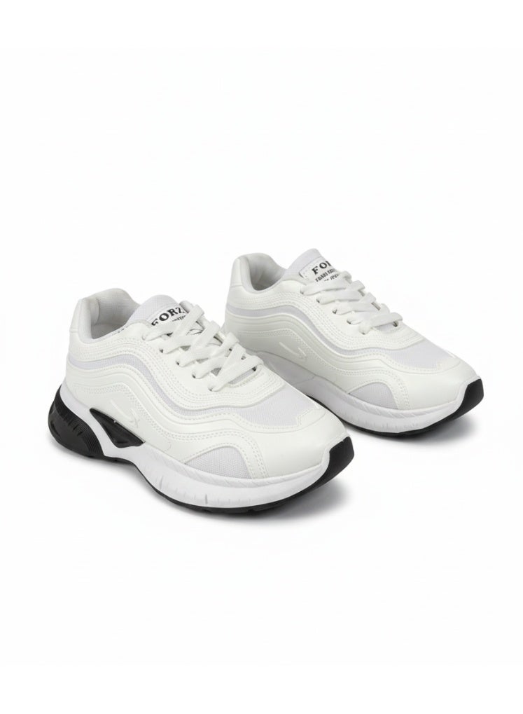 Vbranda Sneakers Stylish All-White Chunky L-1106 - Image 3