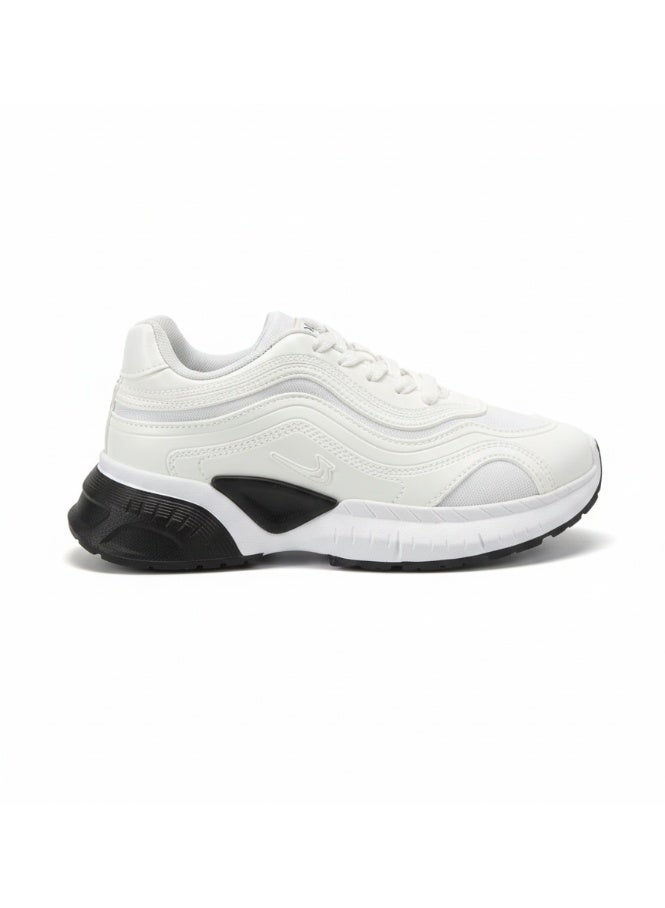 Vbranda Sneakers Stylish All-White Chunky L-1106 - Image 2