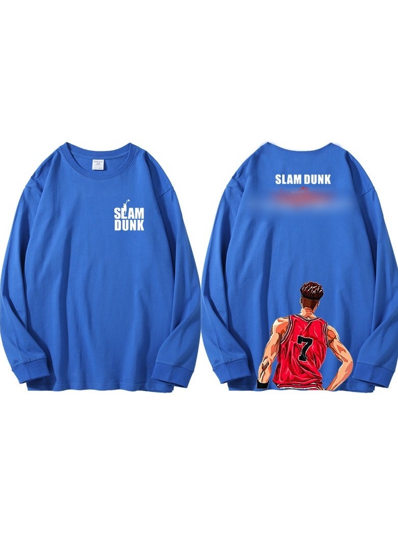 KUYING New Anime Slam Dunk Long Sleeve T-shirt  - Image 1