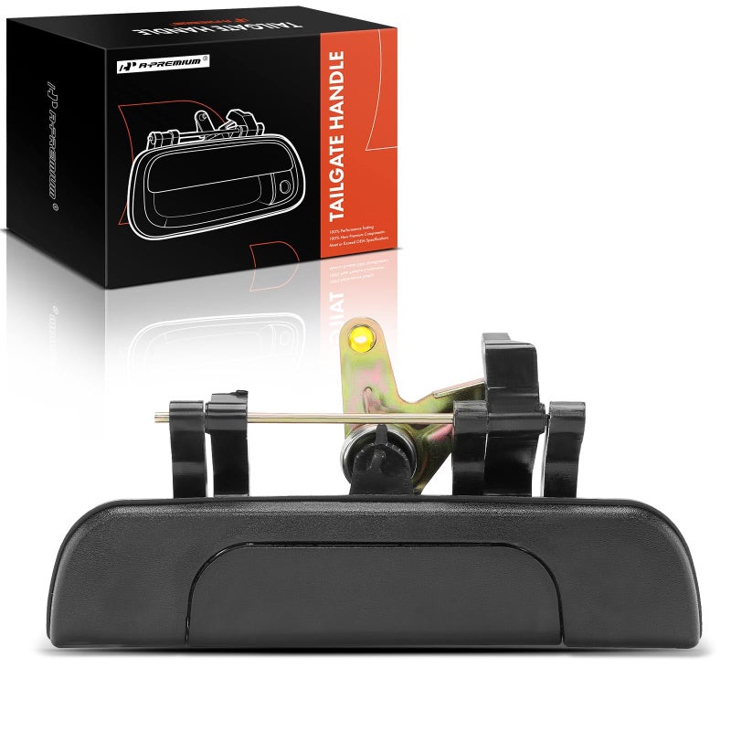A-Premium APremium Textured Black Tailgate Handle Liftgate Latch Handle Compatible with Toyota Tacoma 19952004 Pickup Replace TO1915102 6909035010 6909035010 - Image 3
