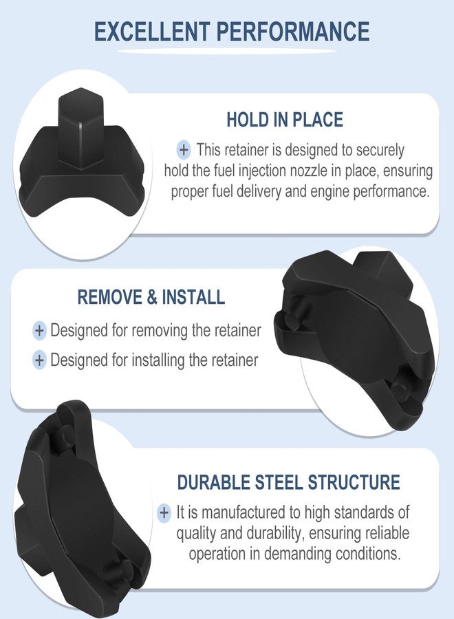 Camoo 1342570 Caterpillar Cat Fuel Injection Nozzle Retainer Spanner Wrench Tool 134-2570 for CAT 3406B, 3406C, 3408, 3408B and 3412 Engine - Image 3