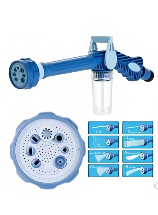 Multifunctional Water Spray Gun – Adjustable High-Pressure Nozzle for Gardening, Car Washing, and Cleaning – Blue - Image 4