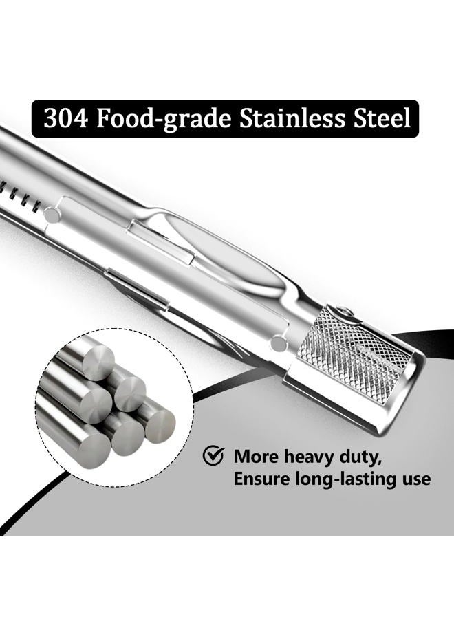 Utheer 69787 Grill Burner for Weber Spirit and GS4 Spirit ll 300 Series Grill Parts, Spirit E310 E320 S310 S320 E330 S330 SP330 Gas Grills,18 Inch 304 Stainless Steel Weber Spirit E310 Grill Burner - Image 3