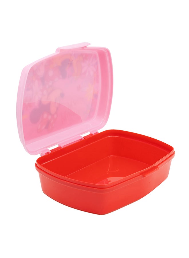 STOR Minnie Mouse Kids Lunch Box Sandwich box with Easy Lock Mechanism  - Image 3