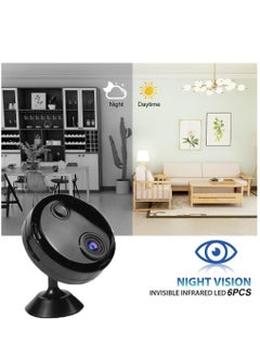 SYOSI Mini Camera with Stand, 1080P HD Hidden Camera Support WiFi, Wireless Security Camera Mini Outdoor/Indoor with Audio,Hidden Camera, Home Surveillance Camera, Infrared Night Vision Dome Camera  - Image 2