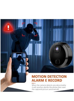 SYOSI Mini Camera with Stand, 1080P HD Hidden Camera Support WiFi, Wireless Security Camera Mini Outdoor/Indoor with Audio,Hidden Camera, Home Surveillance Camera, Infrared Night Vision Dome Camera  - Image 3