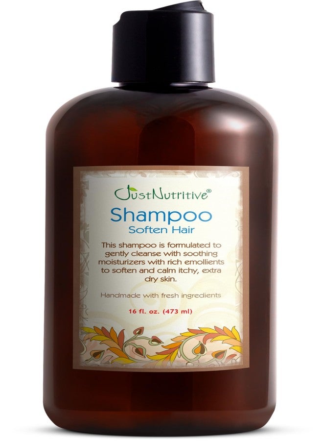 Just Nutritive Psoriasis Soften Hair Shampoo | Natural Shampoo for Scalp Concerns | Sulfate Free Shampoo for Men and Women | Scalp Treatment for All Hair Types 16 Fl Oz - Image 1