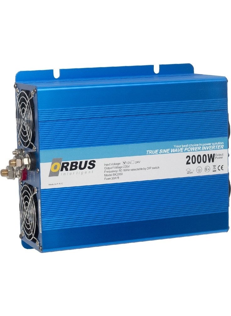Orbus SK2000 12V 2000W Full Sine Wave Inverter  - Image 1