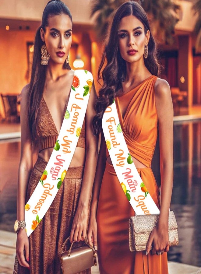Blisstock Citrus Themed Bridal Shower Decorations I Found My Main Squeeze Sash Lemon Bridal Shower Decor Yellow and Green Lemon Bachelorette Sash for Women Bachelorette Bridal Shower Engagement Wedding Party - Image 5