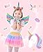 STOPKLAS Little Girls Dress Up Costume Set Fairy and Mermaid Princess Dress Up Clothes Pretend Play Costume for Toddler Girl 3 4 5 6 - Image 3