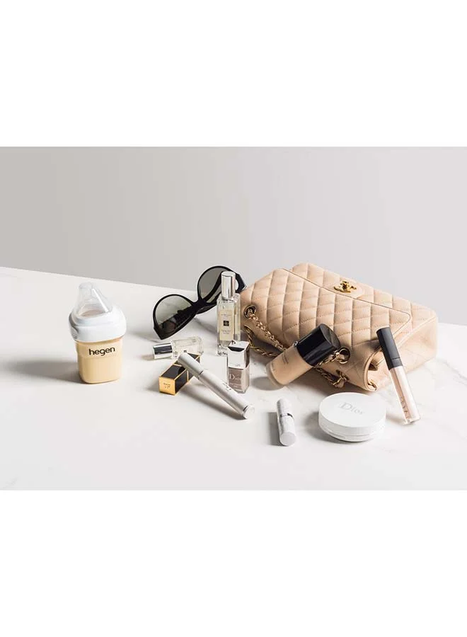 hegen Feeding Bottle PPSU with Slow Flow Teat, 1 to 3 Months - 150 ml