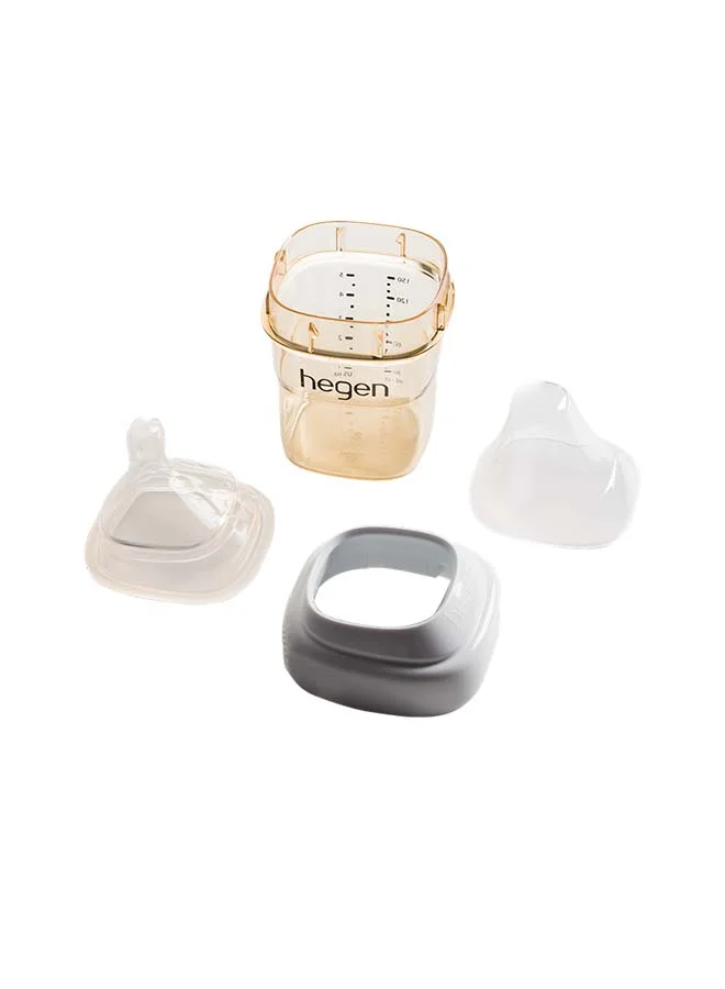 hegen Feeding Bottle PPSU with Slow Flow Teat, 1 to 3 Months - 150 ml