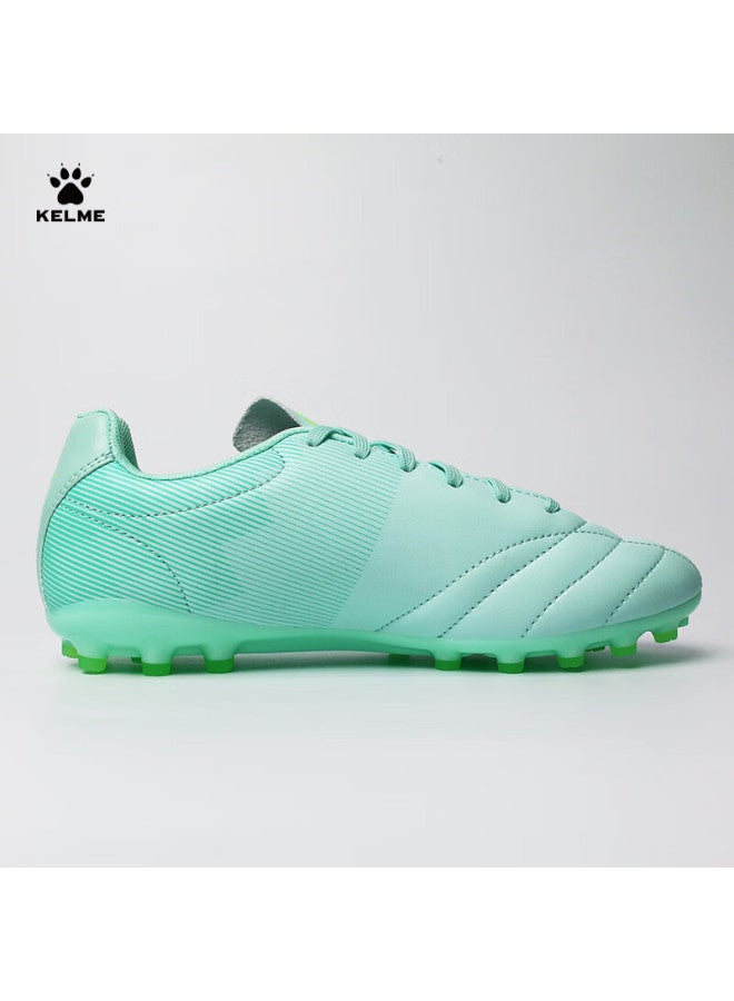 Kelme Soccer Shoes For Men, Mg Short Studs, For Matches And Training, Student Non-slip Wear-resistant Youth Football Shoes, Light Green, Size 39 - Image 3