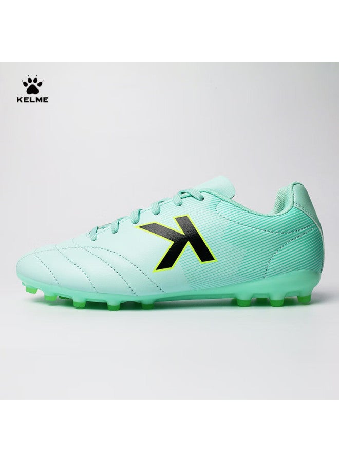 Kelme Soccer Shoes For Men, Mg Short Studs, For Matches And Training, Student Non-slip Wear-resistant Youth Football Shoes, Light Green, Size 39 - Image 1