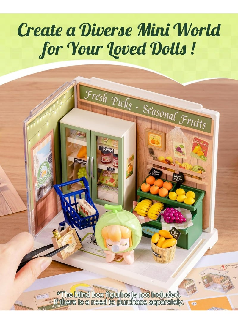 ROBOTIME 3D PUZZLE Rolife Nature Energy Fruits DIY Miniature House DWS01B - Image 3