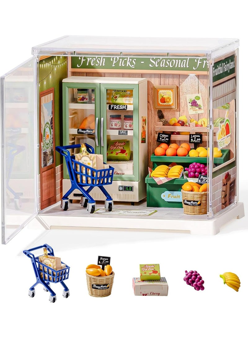 ROBOTIME 3D PUZZLE Rolife Nature Energy Fruits DIY Miniature House DWS01B - Image 1