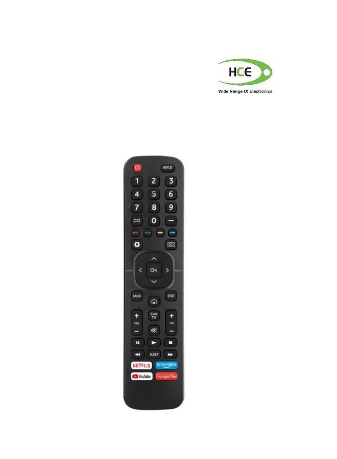 New Universal Remote for All Hisense TV Remote, Replacement Control EN2A27 for Hisense-Smart-TV-Remote, with Netflix, Prime Video, YouTube, Google Play Buttons
