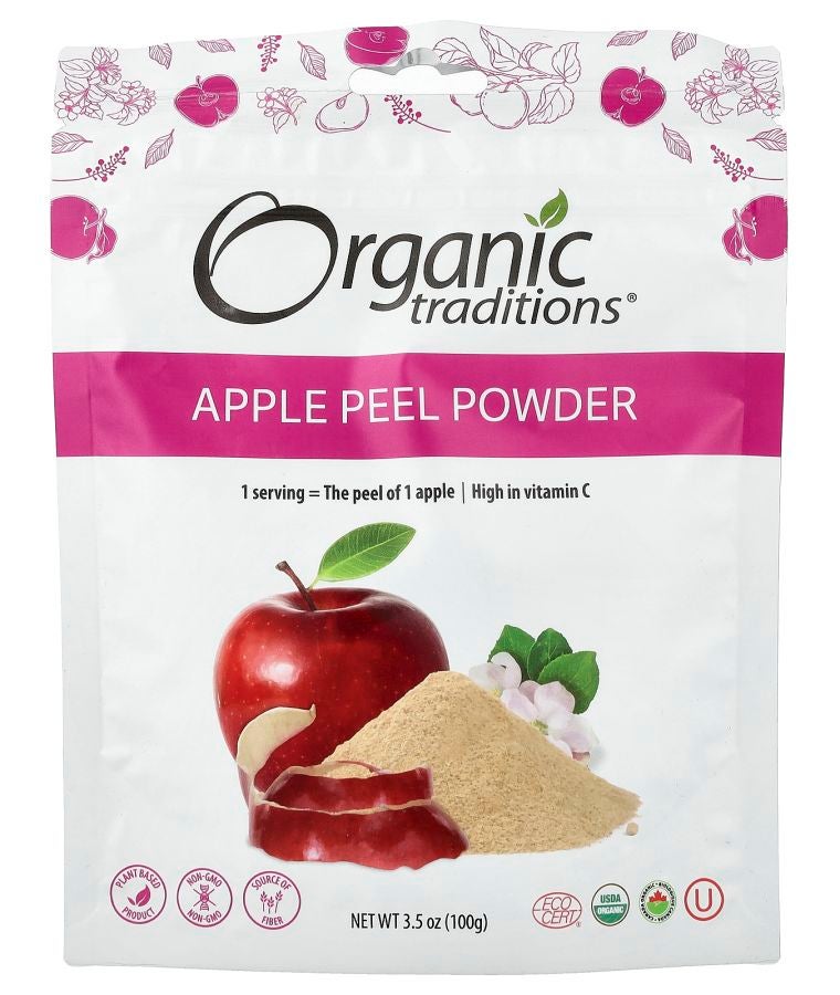 Organic Traditions Apple Peel Powder 3.5 oz ( 100 g)