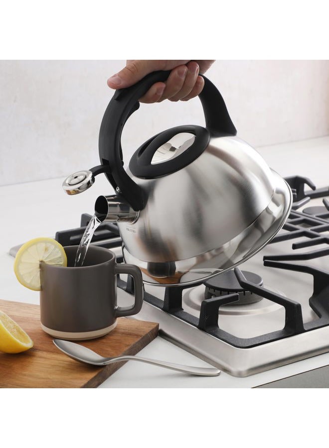 Mr. coffee Hartbay Large 2.4 Quart Stainless Steel Whistling Tea Kettle - Image 2